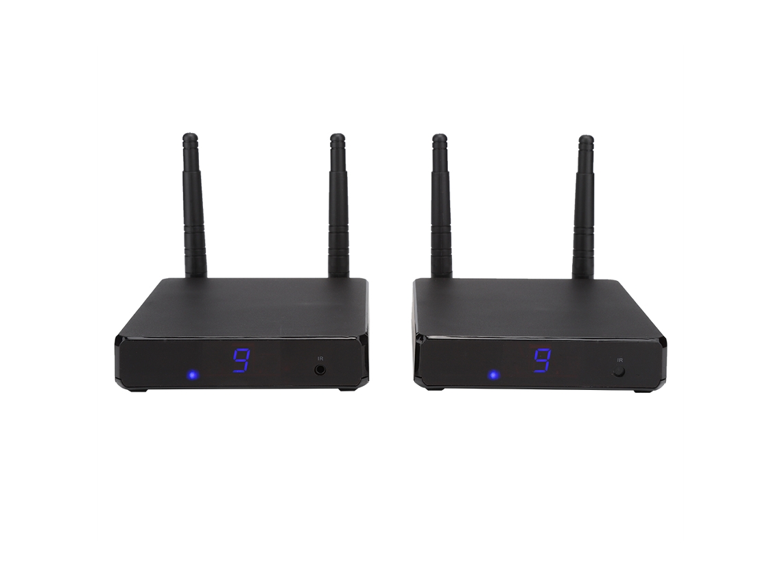 Transmisor y receptor HDMI inalámbrico compatible con resolución 1080p/60 Hz de doble banda