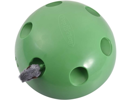 Juguetes interactivos automáticos, juegos de entretenimiento para gatos, juguetes interactivos, rascador para gatos con juguete antideslizante para...