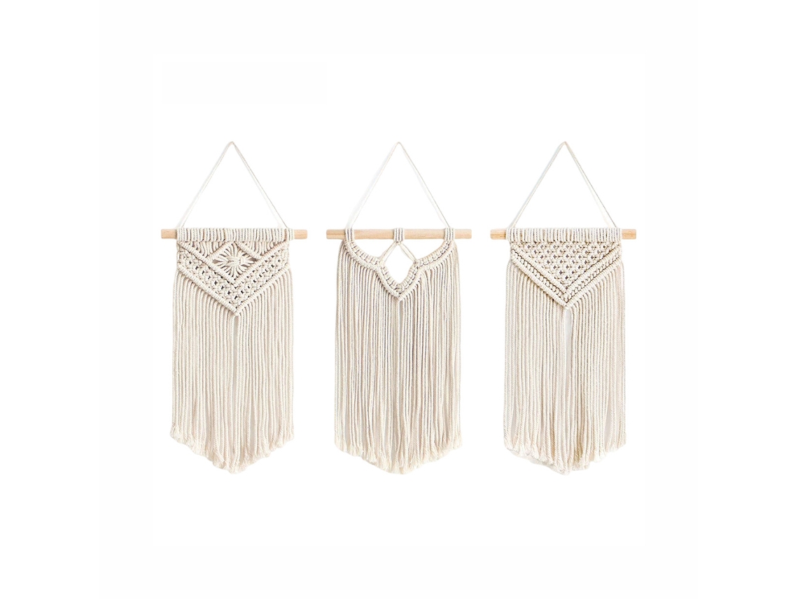 3 Piezas de tapices para decoración de pared, estilo boho NEVEANCE