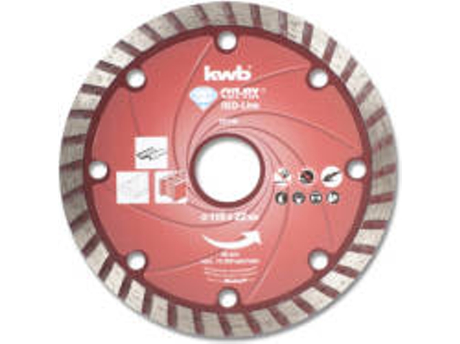 Disco de Sierra Circular KWB 797540 (Ø 12.5 cm)