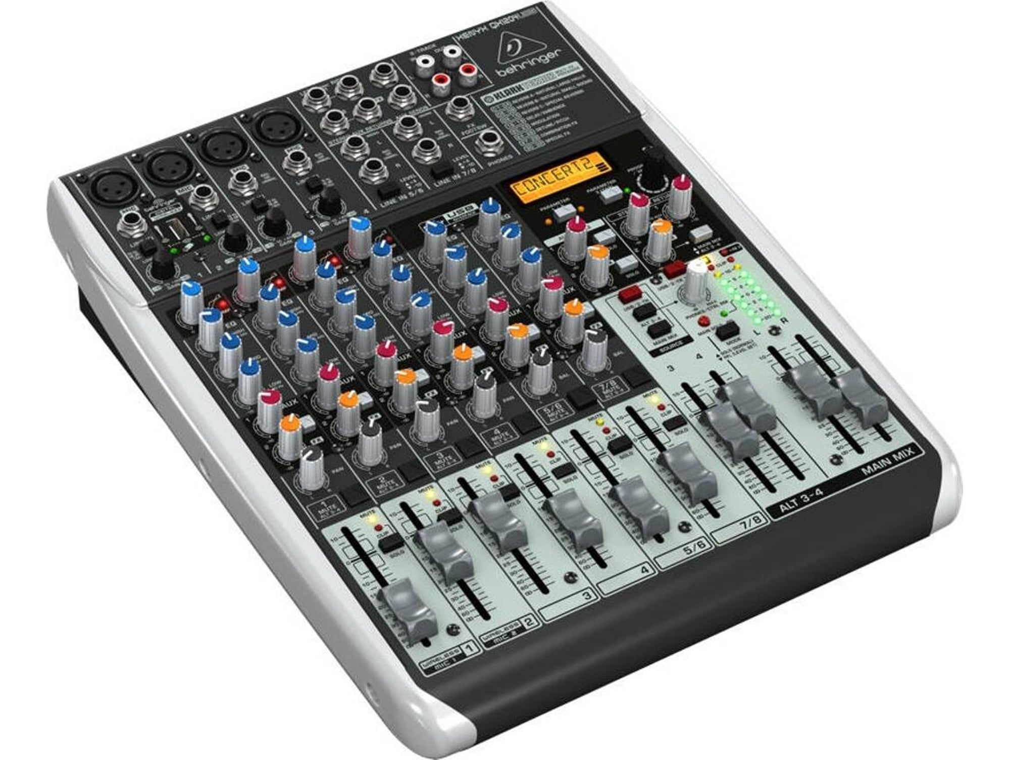 Mesa de mezclas BEHRINGER Xenyx QX1204USB (8 canales - 40 W - USB)
