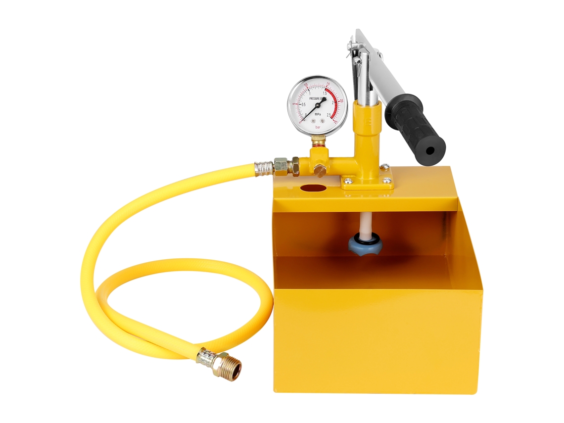 Bomba de prueba de presión hidrostática hidráulica manual Succebuy de 25 bar/362 psi con válvula simple