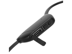 Fones De Ouvido De Condução Ósea Bluetooth Ipx6 Para Esportes Sem Fio Com Microfone Preto Bh328