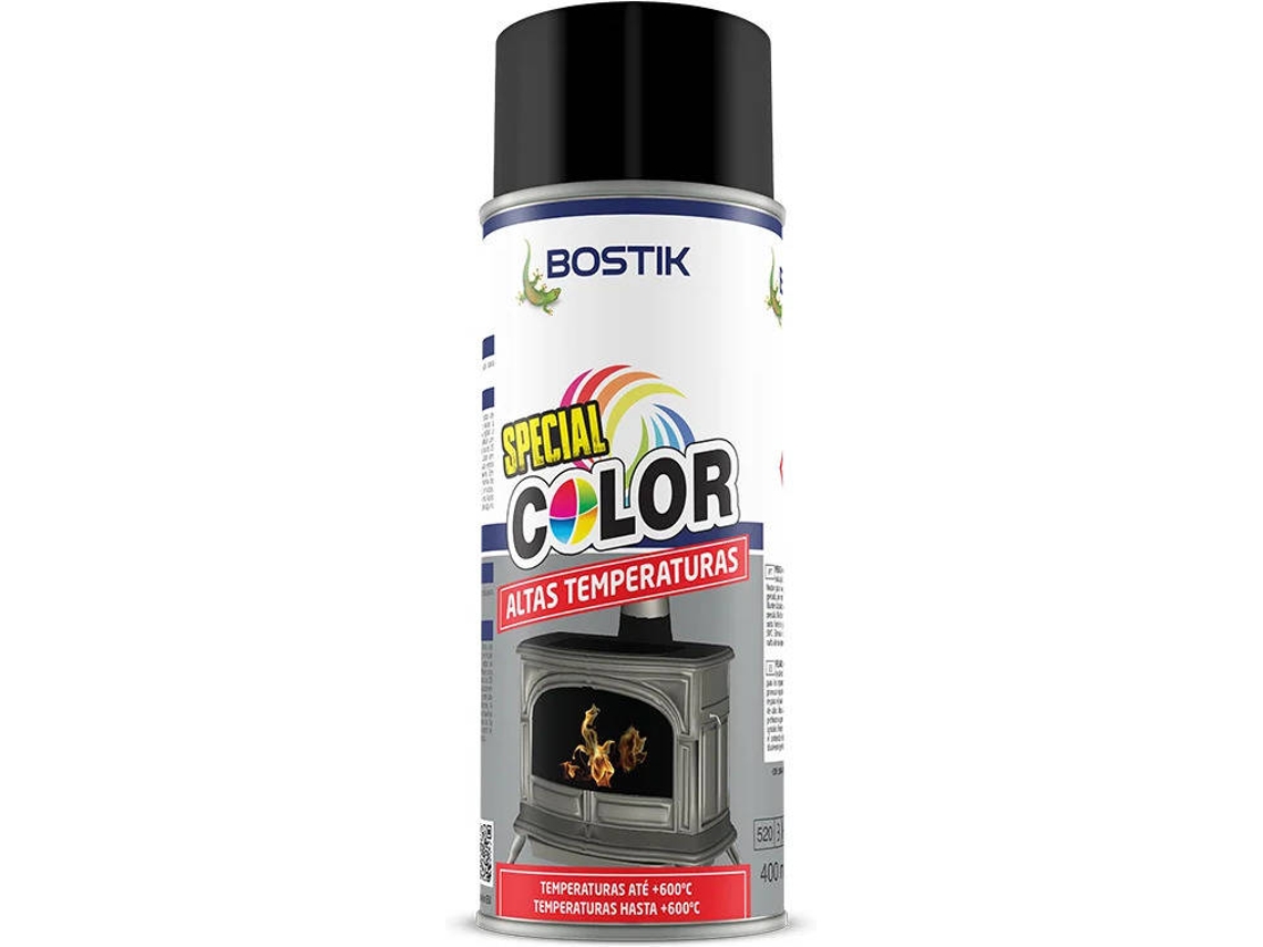 Spray BOSTIK Alta Temperatura Negro