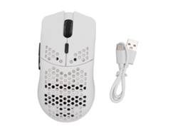 Ratón Inalámbrico Ligero Para Juegos Rgb De 2,4 Ghz Con 7 Botones, Sensor Óptico, Recargable Y Diseño Ergonómico.