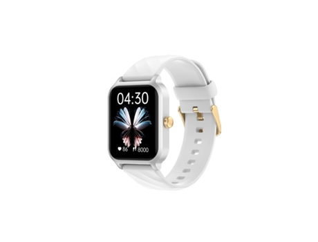 Smartwatch CHRONUS LW82Pro para hombres y mujeres, responder/hacer llamadas con monitor de ritmo cardíaco, sueño y SpO2 (Blanco)