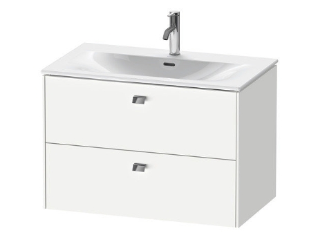 Mueble DURAVIT Brioso bajo lavabo montado en la pared 82,0 x 47,9 cm 2 cajones incl. recorte de sifón y delantal para lavabo Viu 234483