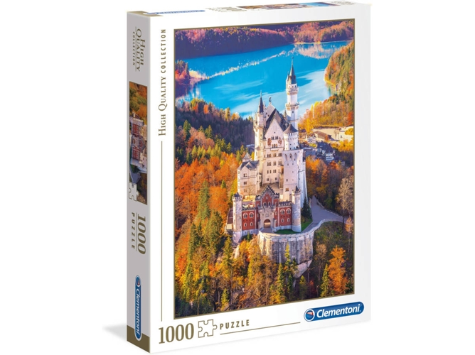 Puzzle CLEMENTONI Neuschwanstein (1000 Piezas)
