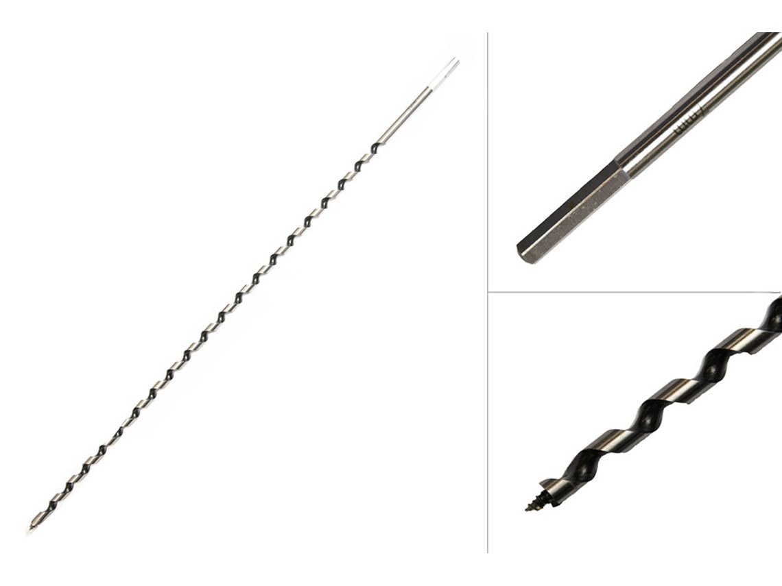 Broca helicoidal para madera 7 x 230 mm por pieza WOVAR