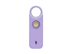 Alarma de seguridad personal recargable de 130 dB con luz estroboscópica para mujeres, adolescentes y niños.