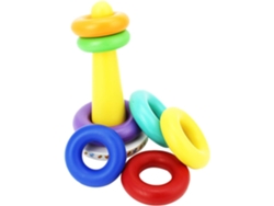 Anillos Apilables Educativos Para Niños Y Niñas - Juguete De Aprendizaje Temprano Para Niños Y Niñas
