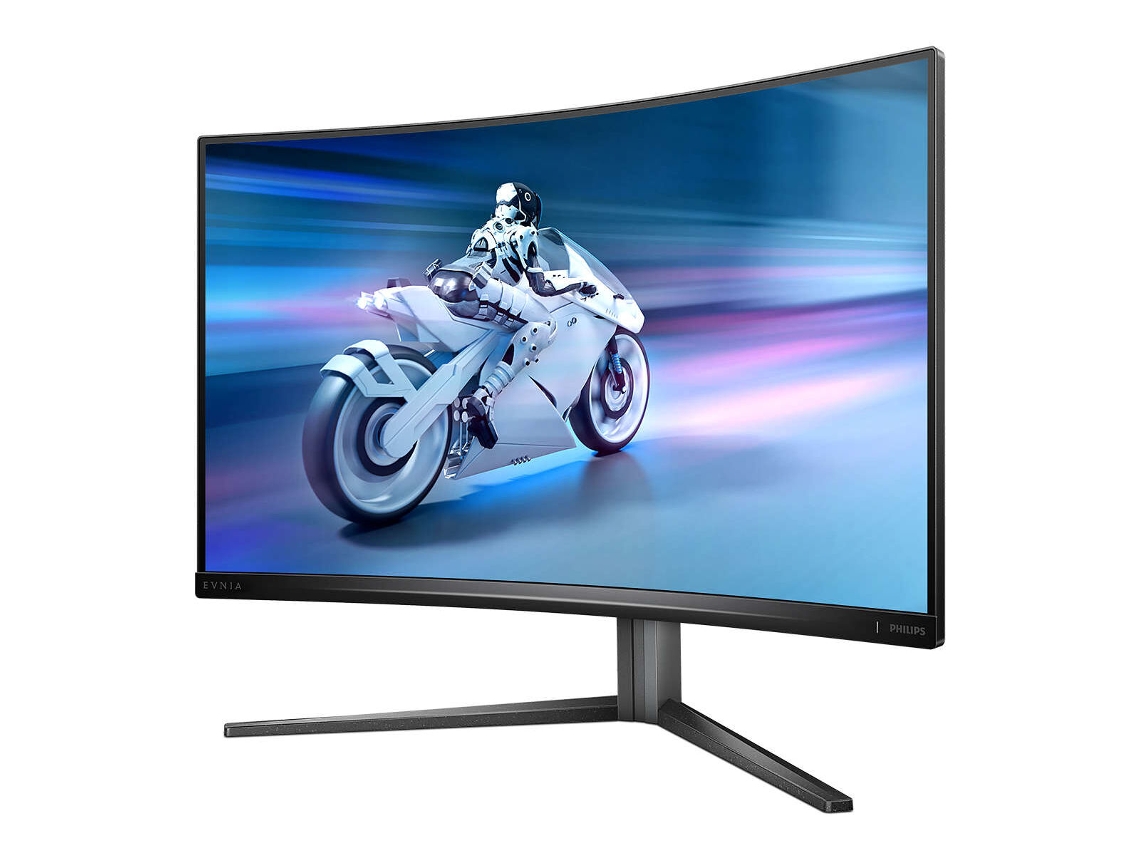 Monitor Gaming PHILIPS 32M2C5500W/00 (Negro - Gris - 32 - VA - LCD - Flicker free - Quad HD - 0,5 ms)