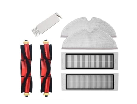 Para accesorios para aspiradoras Xiaomi Roborock S6 S60 S65 S5 S50 E35 S55 cepillo principal, filtro Hepa, paño de limpieza, piezas