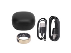 Anillo Inteligente Con Seguimiento De Temperatura Corporal, Control Táctil Y Rastreador De Fitness