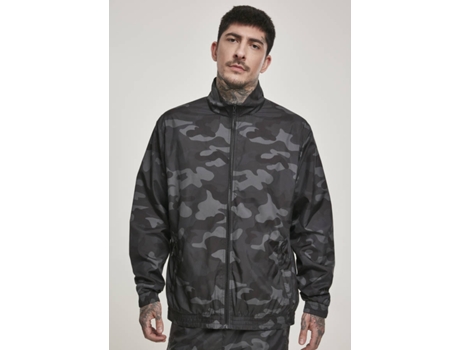 Chaquetas para Hombre URBAN CLASSICS Parka Camisa Clássica Urbana Negro para Fitness (Talla: L)
