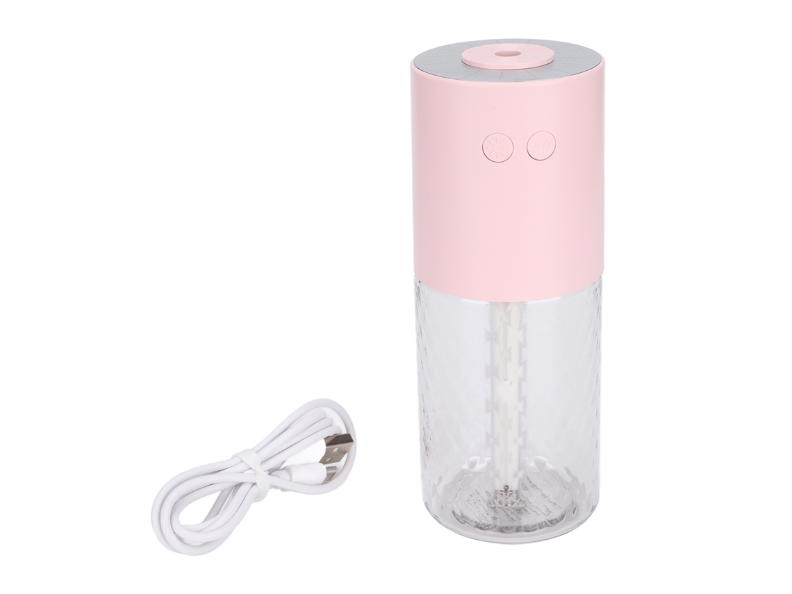 Humidificador (niebla Fría, Silencioso) Cristal Mágico Humidificador De Niebla Fría Para Dormitorio Con Luz Led, Humidificador Mini Portátil