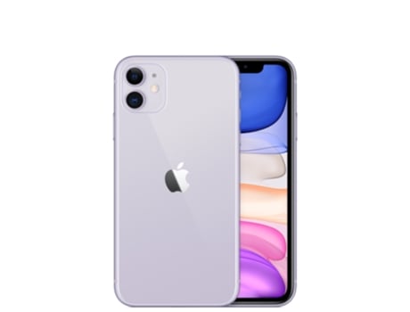 iPhone 11 APPLE (Reacondicionado Como Nuevo - 4 GB - 128 GB - Morado)
