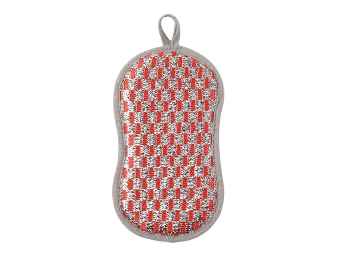 Baok - Esponja de limpieza multiusos de doble cara para lavar platos en la cocina, reutilizable, no daña la superficie, limpieza del hogar.