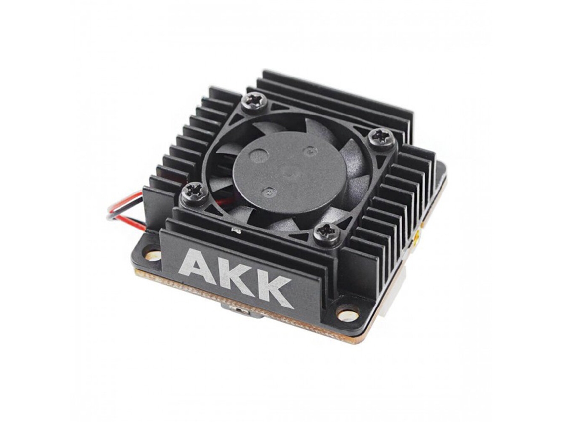 Akk Ultra Largo Alcance Vtx Hasta 10 Km Con Micrófono Con Ventilador Smartaudio 5.8 Ghz 250 Mw1000 Mw2000 Mw3000 Mw 1 W 2 W 3 W 30.5 30.5 Mm Mmcxrp S
