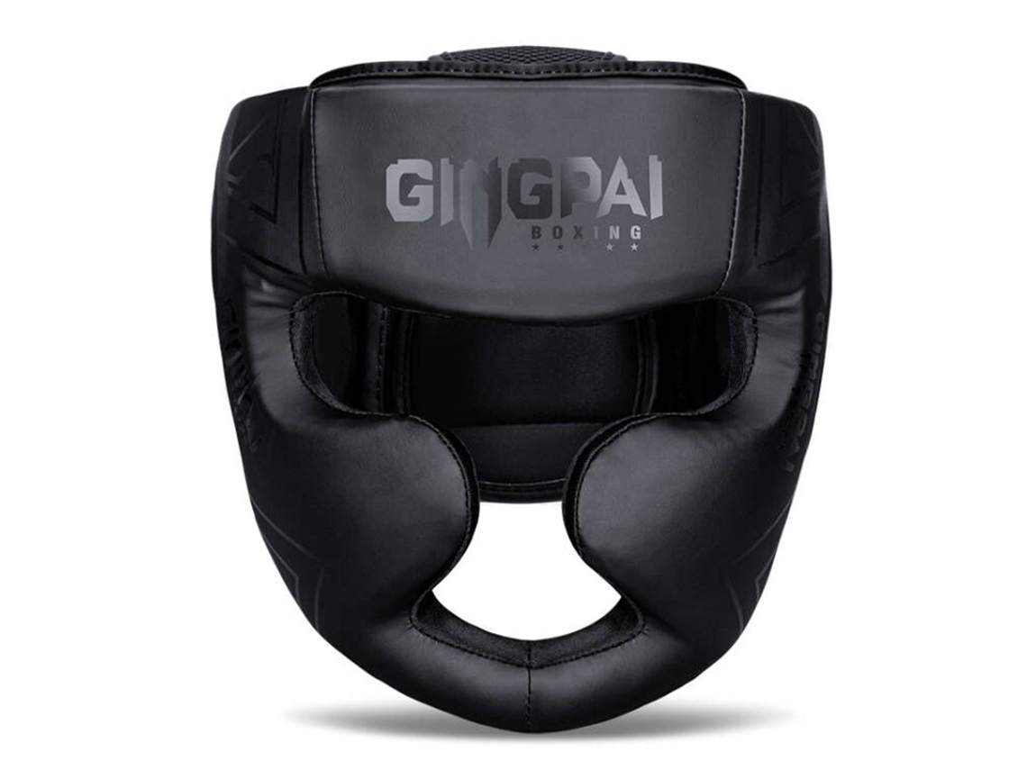 (negro L) Casco De Boxeo, Karate, Guantes De Boxeo Muay Thai, Casco De Kickboxing