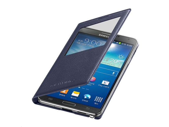 Funda SAMSUNG Galaxy Note 3 S-View Azul