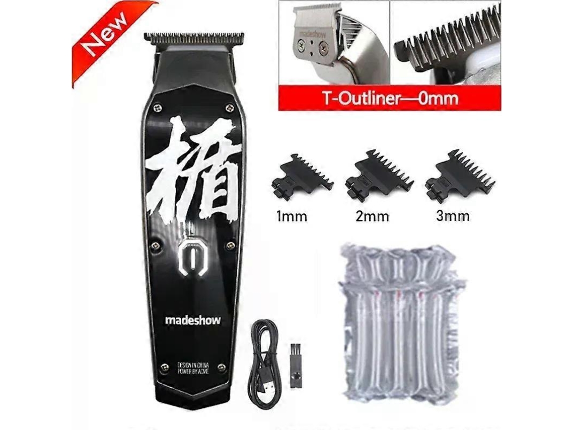 Cortadora de pelo profesional M11 para hombre, afeitadora eléctrica, recortadora con grabado especial para barbería, Nostalgia88