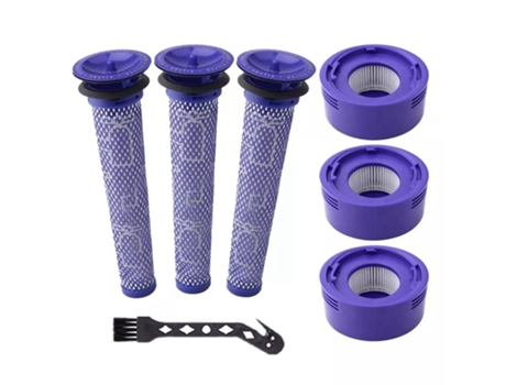 Accesorio Aspiradores DYSON 3 paquetes 3 paquetes Filtros Hepa de repuesto V7 V8