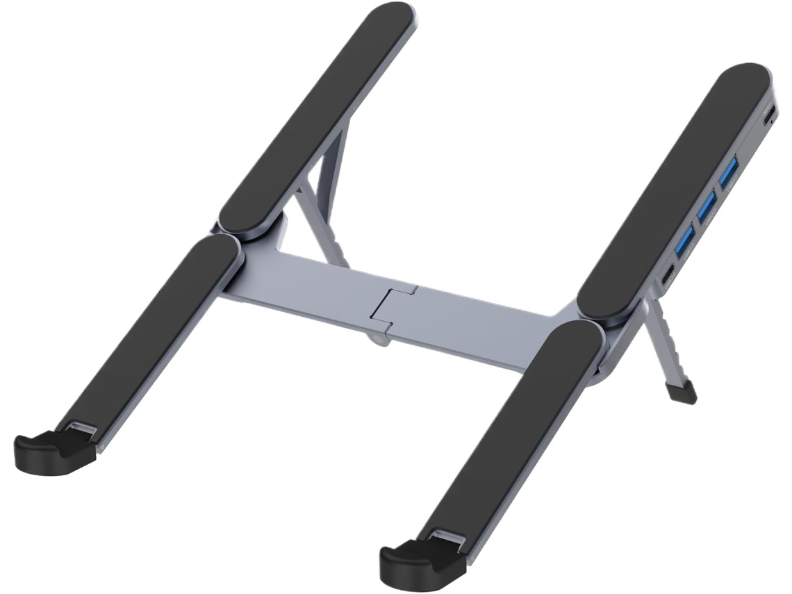 Soporte Para Portátil – Hub Usb Ventilado Para Tablet | Altura Ajustable