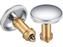 Tapón universal para fregadero (2 unidades, 3,5 cm), antibloqueo para desagües de lavabo y bañera Jortmrd