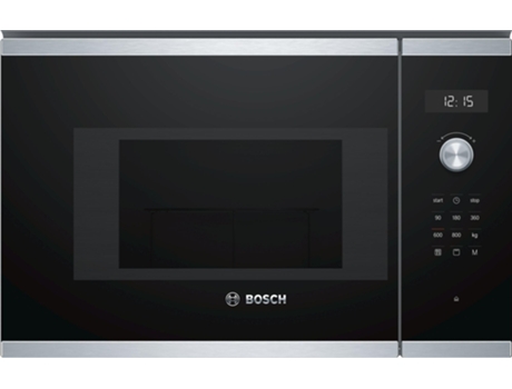 Bosch Serie 6 Bel524Ms0 Microondas integrado Microondas Grill 20 L 800 W Negro Acero inoxidable
