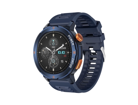 Smartwatch M52 Pantalla de 1,43 '' IP68 a prueba de agua, compatible con llamadas Bluetooth / frecuencia cardíaca (azul)