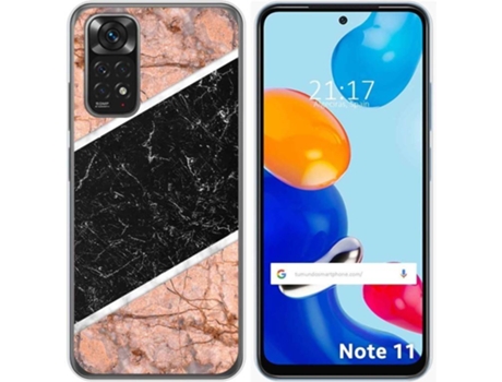 Carcasa Xiaomi Redmi Note 11 TUMUNDOSMARTPHONE Dibujos Mármol 07 Multicolor
