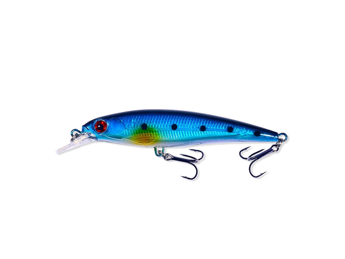 (estilo 7) Cebo Duro Laser Minnow De 110 Mm Y 13 G, Cebo Crankbait De Hundimiento Lento