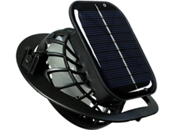 Ventilador Solar, Ventilador Eléctrico De Viaje Tipo Sombrero | Dispositivo