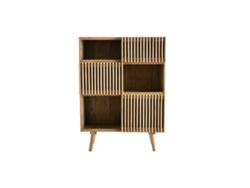 Aparador alto en mango con puertas correderas ALBA MILIBOO