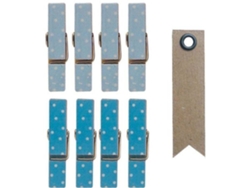 Pinzas GRAINE CRÉATIVE (Azul - Madera - 3.5 cm)