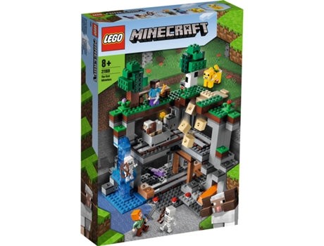 LEGO Minecraft: La Primera Aventura (Edad Mínima: ‍8 - 542 Piezas)