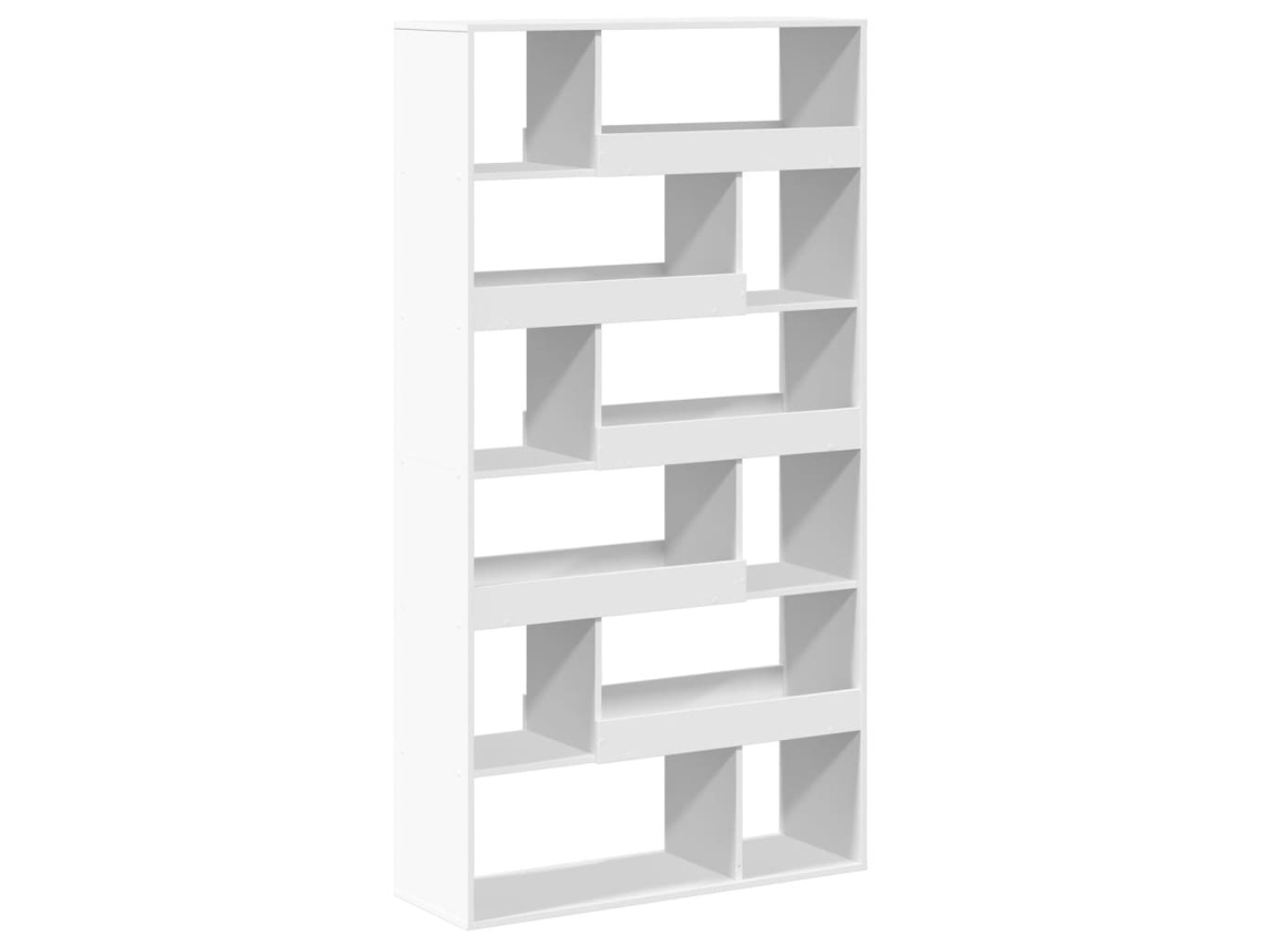 Maison Exclusive - Estantería De Madera De Ingeniería Blanca 100x33x187,5 Cm