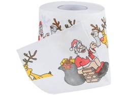 Papel Higiénico Con Motivos Navideños, 3 Capas, Decorativo Para El Hogar, 1 Unidad.