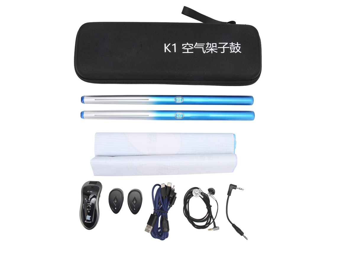 Bateria Eletrônica LAXISCREED Bluetooth 5.0 Portátil