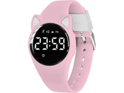 Reloj infantil, reloj digital para niños y niñas, reloj deportivo con monitor de actividad física, despertador, cronómetro, no requiere aplicación.