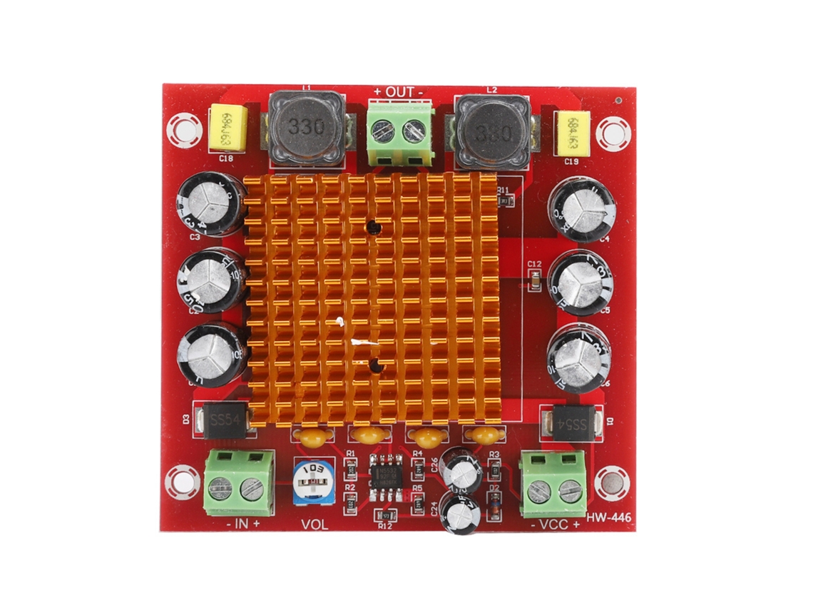 Placa Amplificadora De Potencia Digital De Una Sola Vía Tpa3116da De 150 W Hw-446