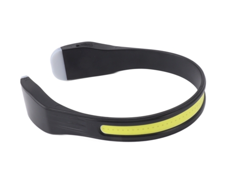 BISBISOUS Bl-G23B 2000Lm Linterna frontal LED superbrillante recargable Cob 4 modos de funcionamiento de emergencia negro
