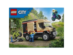 Lego City - Furgoneta de aventuras en bicicleta de montaña - 60512