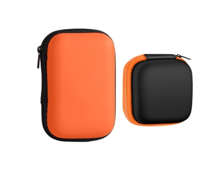 Cargador de teléfono móvil bolsa de cable de datos Mini bolsa de almacenamiento caja de almacenamiento de monedas para auriculares ELKUAIE