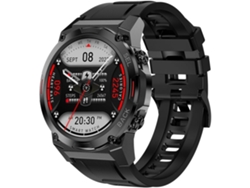 1 43 AMOLED Relojes inteligentes militares Reloj inteligente para hombres Responder/Hacer llamadas 400 Mah Ip68 Fitness Tracker con YEMAESRE