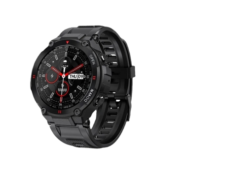Reloj inteligente K22 con llamada Bluetooth para hombre, rastreador de actividad/deporte al aire libre, ritmo de reproducción de música, reloj inte...