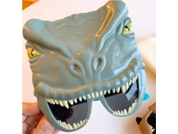 Gafas De Dinosaurio De Dibujos Animados Para Niños, Accesorios De Fotografía, Fiestas De Cumpleaños, Cosplay, Color Gris.