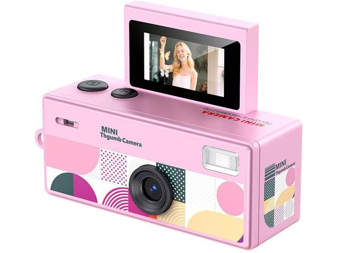 Cámara Usb Con Pantalla Abatible De 0,96 Pulgadas, Mini Cámara Digital Ccd Retro, Videocámara 720p, Grabadora.
