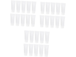 Paquete De 90 Frascos Portátiles Con Dosificador Para Lociones Y Artículos De Aseo.